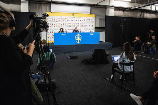 Head coach Janne Andersson of the Swedish national football