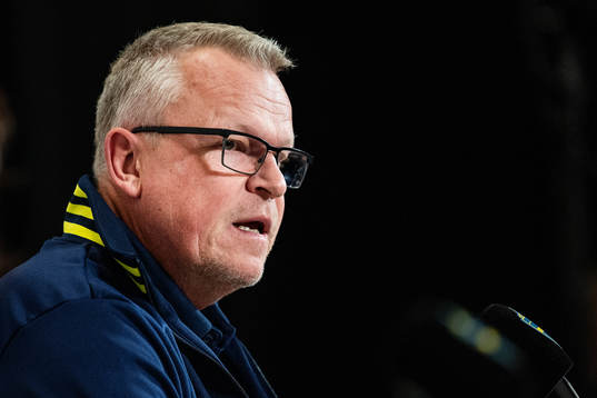 Head coach Janne Andersson of the Swedish national football