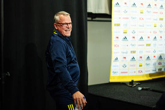 Head coach Janne Andersson of the Swedish national football