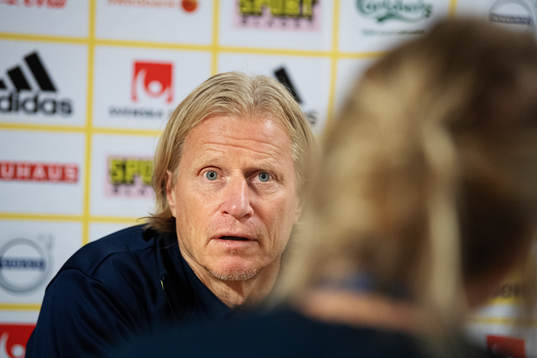 Team manager Stefan Petterson of the Swedish national