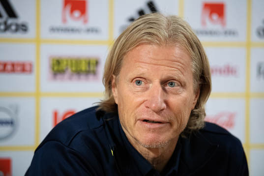 Team manager Stefan Petterson of the Swedish national