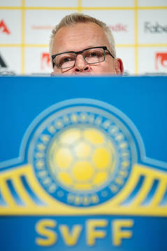 Head coach Janne Andersson of the Swedish national football