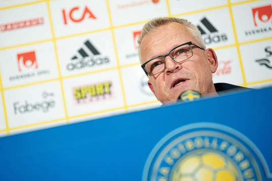 Head coach Janne Andersson of the Swedish national football