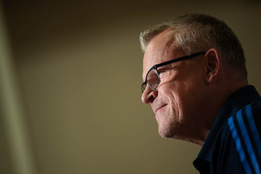 Head coach Janne Andersson of the Swedish national football