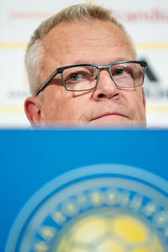 Head coach Janne Andersson of the Swedish national football