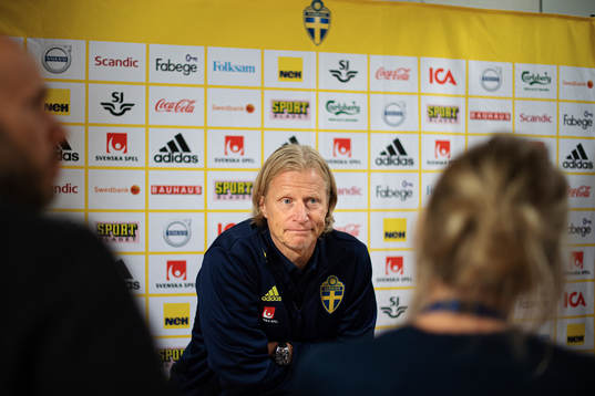 Team manager Stefan Petterson of the Swedish national
