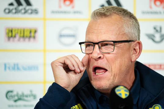 Head coach Janne Andersson of the Swedish national football