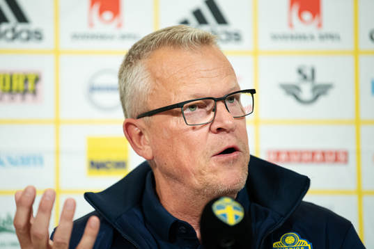 Head coach Janne Andersson of the Swedish national football
