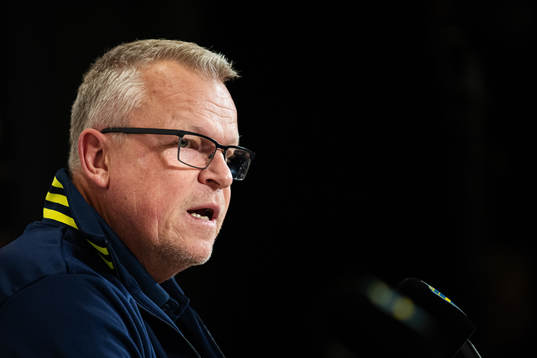 Head coach Janne Andersson of the Swedish national football