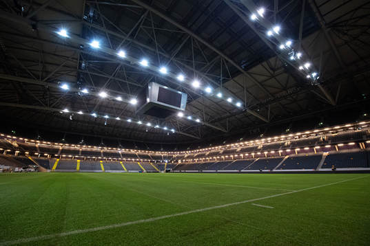 Interior view of Friends Arena