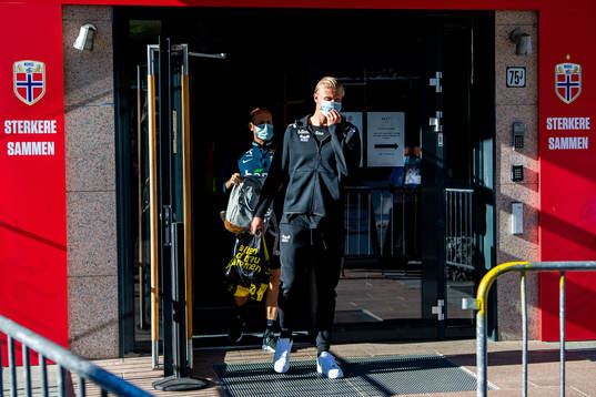 Erling Braut Haaland of the Norwegian national football team
