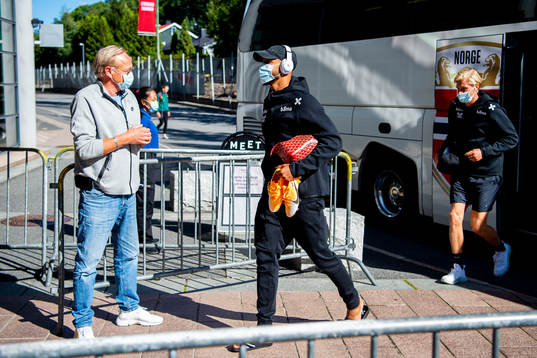 Joshua King of the Norwegian national football team