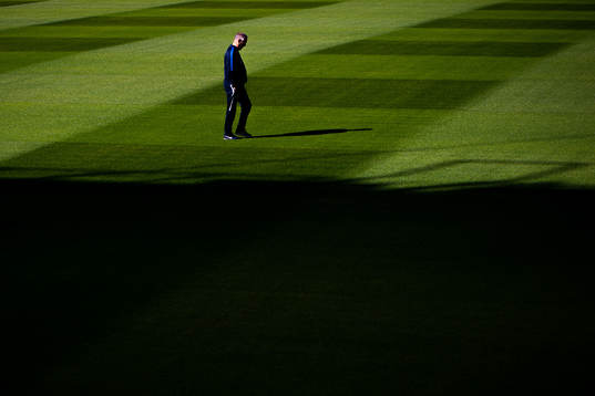 Lars Lagerbäck, head coach of Norway