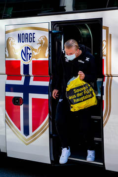 Erling Braut Haaland of the Norwegian national football team