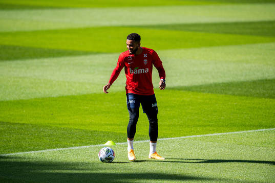 Joshua King of the Norwegian national football team