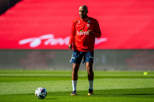 Haitam Aleesami of the Norwegian national football team