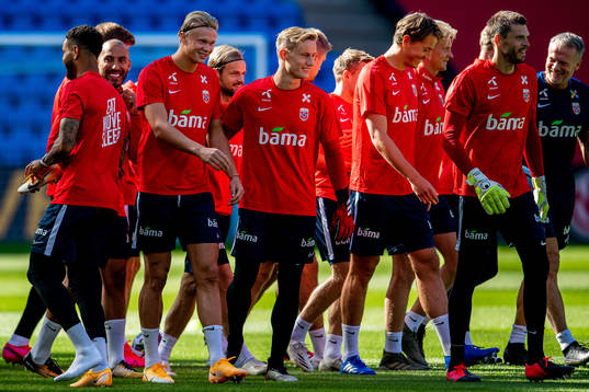 Erling Braut Haaland of the Norwegian national football team