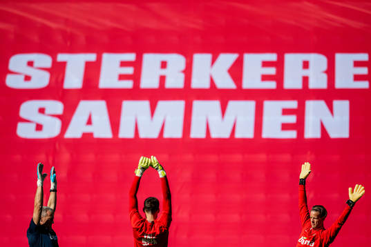 Frode Grodås, goalkeeper coach, Rune Almenning Jarstein