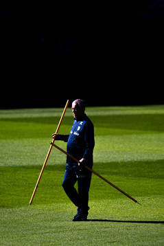 Lars Lagerbäck, head coach of Norway