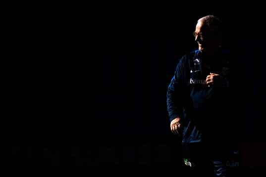 Lars Lagerbäck, head coach of Norway