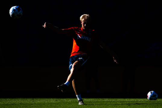 Morten Thorsby of the Norwegian national football team