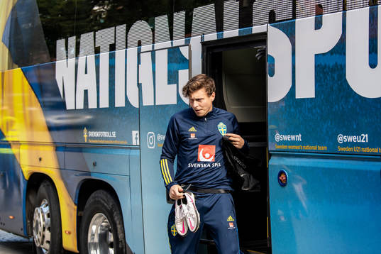 Victor Nilsson Lindelöf of the Swedish national football