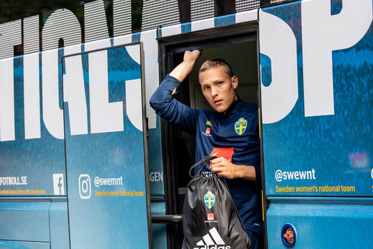 Ludwig Augustinsson of the Swedish national football team
