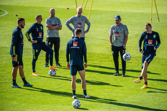 Pontus Jansson, Ludwig Augustinsson, Hasse Jacobsson, Janne