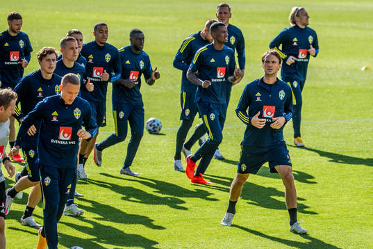 Albin Ekdal of the Swedish national football team
