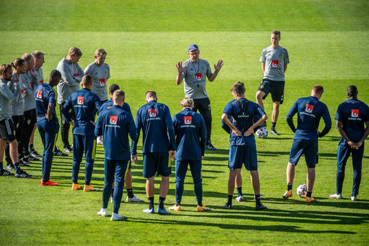 Janne Andersson, head coach of the Swedish national