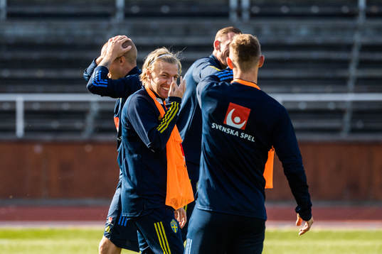 Emil Forsberg of the Swedish national football team