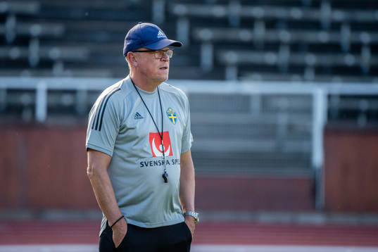 Janne Andersson, head coach of the Swedish national