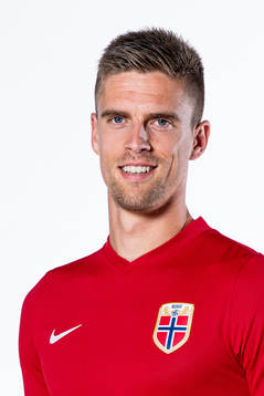 Markus Henriksen of the Norwegian national football team