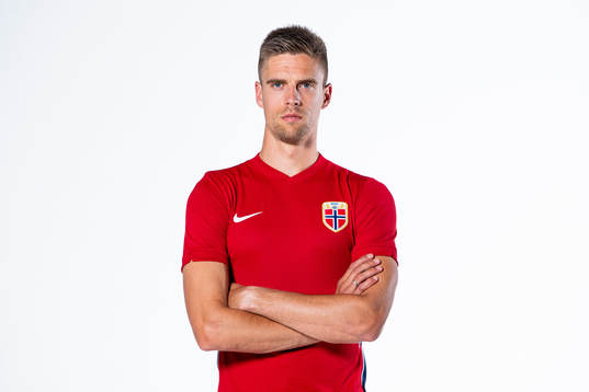 Markus Henriksen of the Norwegian national football team
