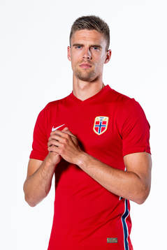 Markus Henriksen of the Norwegian national football team