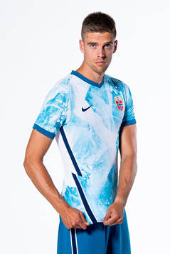 Markus Henriksen of the Norwegian national football team