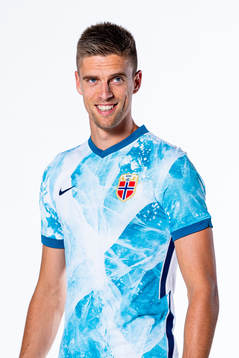 Markus Henriksen of the Norwegian national football team