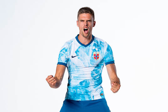 Markus Henriksen of the Norwegian national football team