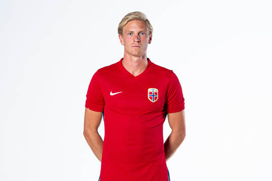 Morten Thorsby of the Norwegian national football team