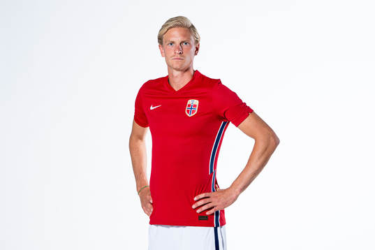 Morten Thorsby of the Norwegian national football team