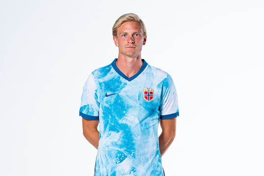Morten Thorsby of the Norwegian national football team