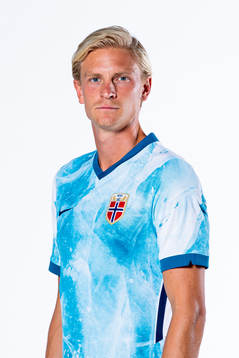 Morten Thorsby of the Norwegian national football team