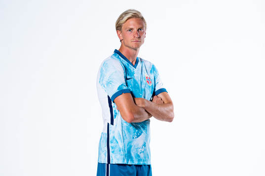 Morten Thorsby of the Norwegian national football team