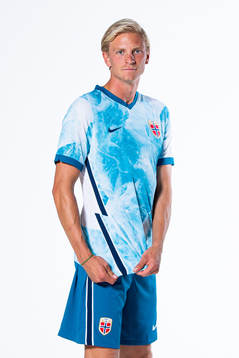 Morten Thorsby of the Norwegian national football team