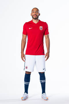 Haitam Aleesami of the Norwegian national football team