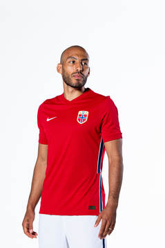 Haitam Aleesami of the Norwegian national football team