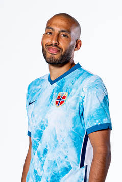 Haitam Aleesami of the Norwegian national football team