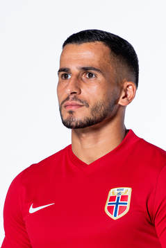 Omar Elabdellaoui of the Norwegian national football team