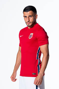 Omar Elabdellaoui of the Norwegian national football team