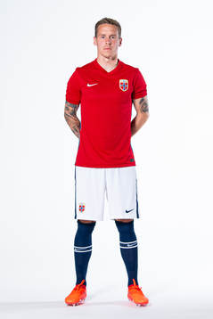 Stefan Johansen of the Norwegian national football team